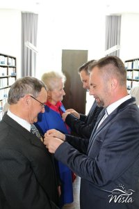 Wręczenie medali i dyplomów